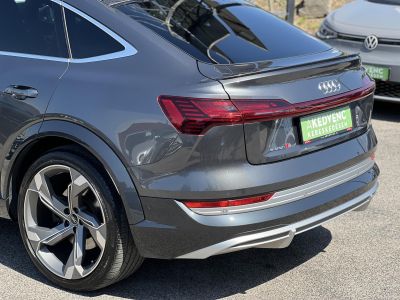 AUDI E-TRON Sportback 60 S quattro (Automata) 55e km. LED. panoráma tető. memória. CARPLAY. garanciális!