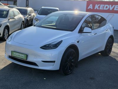TESLA MODEL Y Long Range AWD (Automata) 72e km. AMD Ryzen. hőszivattyú. mátrix LED. garanciális!