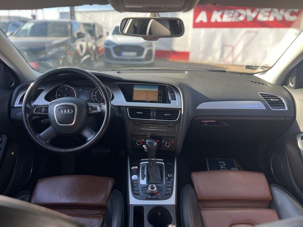AUDI A4 ALLROAD 3.0 V6 TDI DPF quattro S-tronic Bang & Olufsen. ACC. bi-xenon. barna bőrbelső. téli-nyári kerék szett!