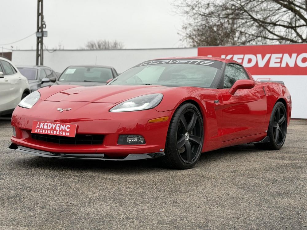 CHEVROLET CORVETTE Coupe 6.2 V8 LS3 Targa Manuális váltó Felújított állapot