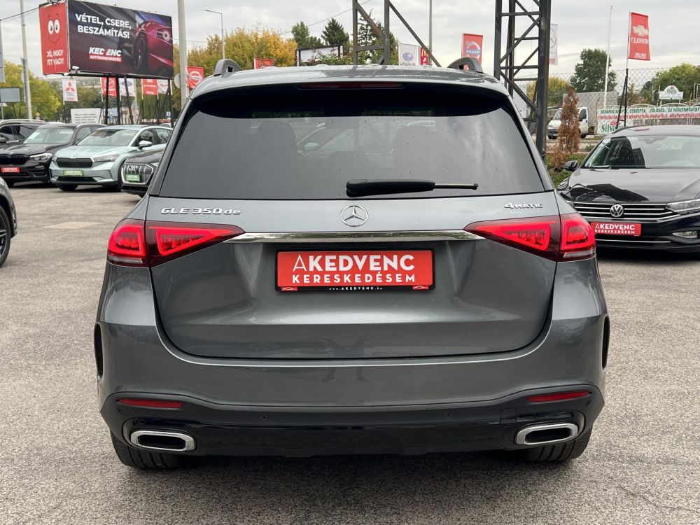 MERCEDES-BENZ GLE 350 de 4Matic 9G-TRONIC Plug-in hybrid AMG csomag. Burmester audio. kifogástalan