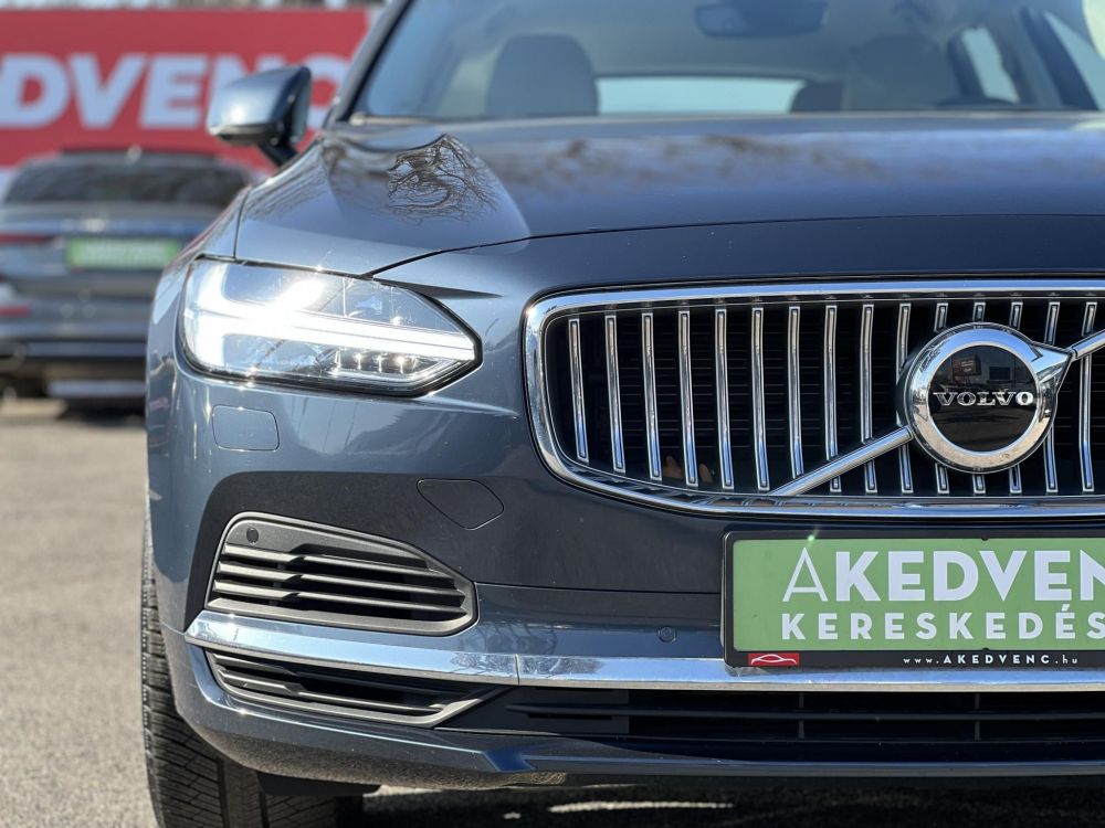VOLVO V90 2.0 [T6] Recharge Inscription AWD Geartronic 63e km. Vajbőr belső. összkerékhajtás. frissen szervizelt!