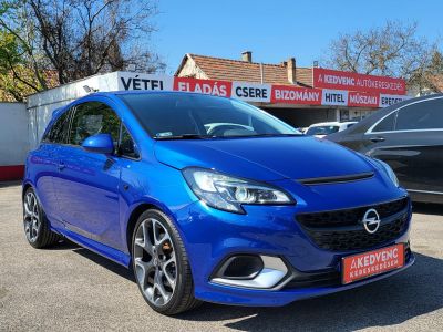OPEL CORSA E 1.6 T OPC Magyarországi. Gyári OPC. Recaro bőr ülések. Végig vezetett szevízkönyv!