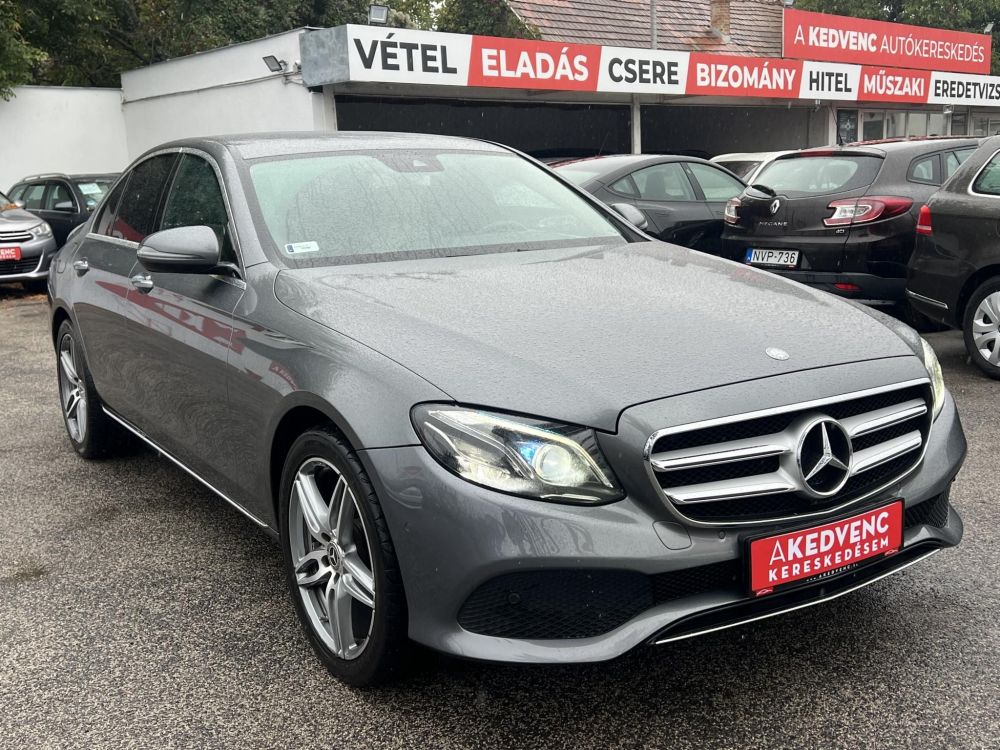 MERCEDES-BENZ E 220 d 9G-TRONIC 134e km. MAGYARORSZÁGI/WIDESCREEN/LED/KAMERA/CARPLAY!