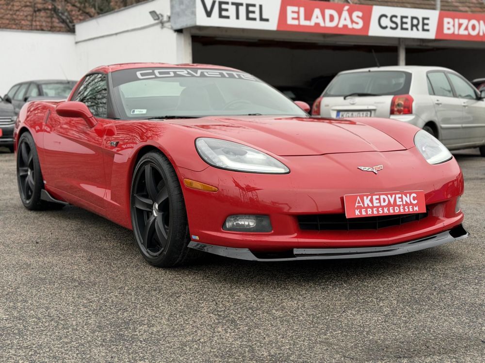 CHEVROLET CORVETTE Coupe 6.2 V8 LS3 Targa Manuális váltó Felújított állapot