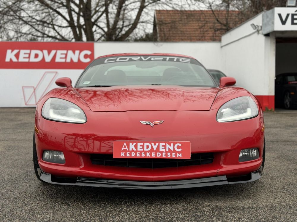 CHEVROLET CORVETTE Coupe 6.2 V8 LS3 Targa Manuális váltó Felújított állapot
