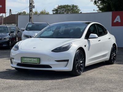 TESLA MODEL 3 Performance AWD (Automata) 76e km. AMD Ryzen. mátrix LED. hőszivattyú. garanciális. megkímélt állapot!