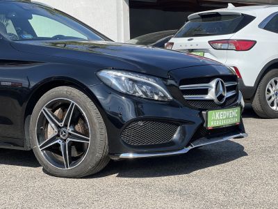 MERCEDES-BENZ C 350 e PLUG-IN HYBRID 7G-TRONIC AMG 93e km. panoráma tető. dokumentált előélet!
