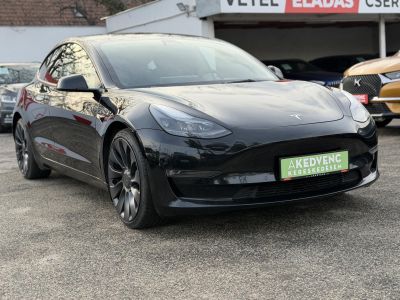 TESLA MODEL 3 Performance AWD (Automata) 62e km. FACELIFT. HŐSZIVATTYÚ. MATRIX LED. GARANCIÁLIS