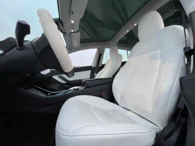 TESLA MODEL 3 Long Range AWD (Automata) 84e km. MAGYAR RENDSZÁMOS. GARANCIÁLIS. FEHÉR BELSŐ!