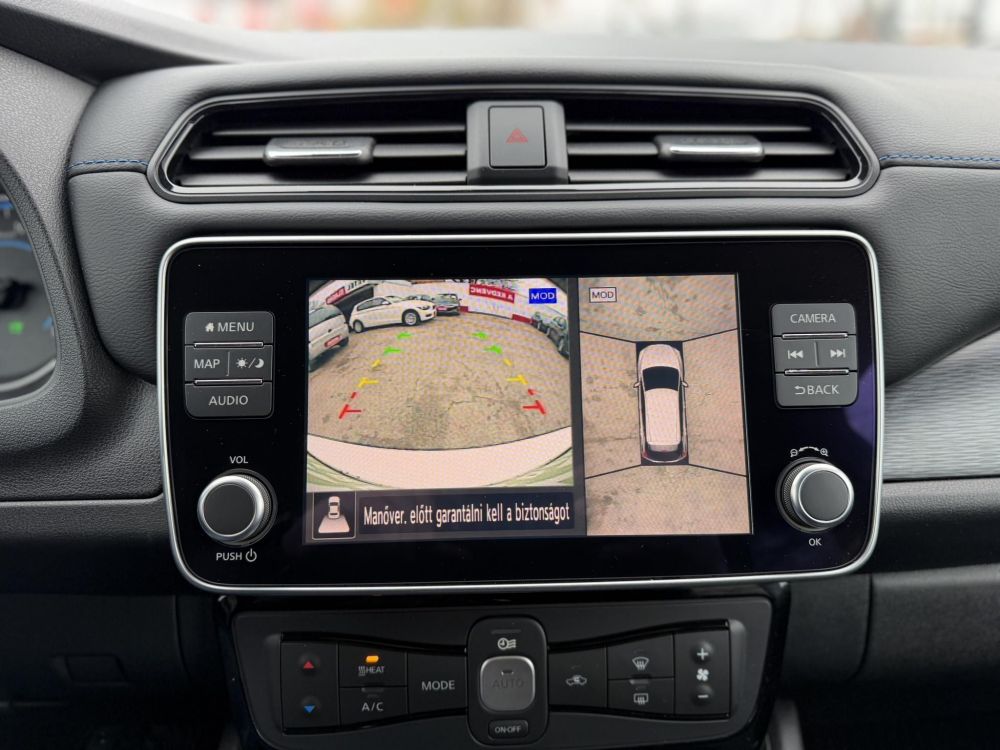 NISSAN LEAF N-Connecta e+ 62kWh (Automata) 96% akku 9e km. 360 kamera ProPilot 4x ülésfűtés