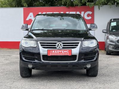VOLKSWAGEN TOUAREG 3.0 V6 TDI Tiptronic ic Exkluzív bőrbelső Nem légrugós Gyári 3.5T horog Friss vizsga!