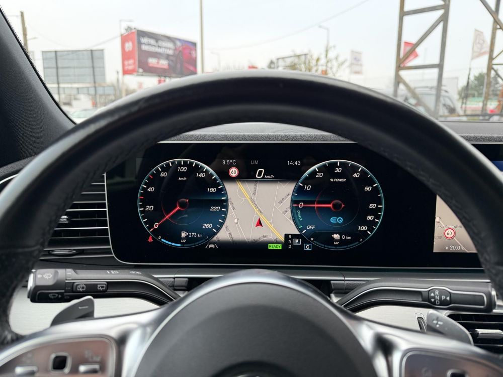 MERCEDES-BENZ GLE 350 de 4Matic 9G-TRONIC Plug-in hybrid AMG csomag. LED Burmester Távtartó Táblafelismerő Holttér Sávtartó Carplay