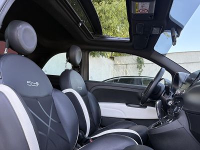 FIAT 500 1.2 8V Lounge Dualogic M.o.-i. Klíma Tempomat Bluetooth 42e km! Military green Edition!