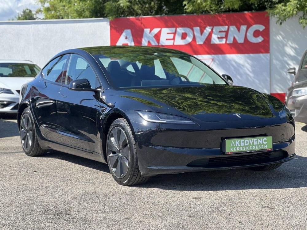 TESLA MODEL 3 Long Range AWD (Automata) HIGHLAND 130e km. AMD Ryzen. hőszivattyú. akár 600km hatótáv!
