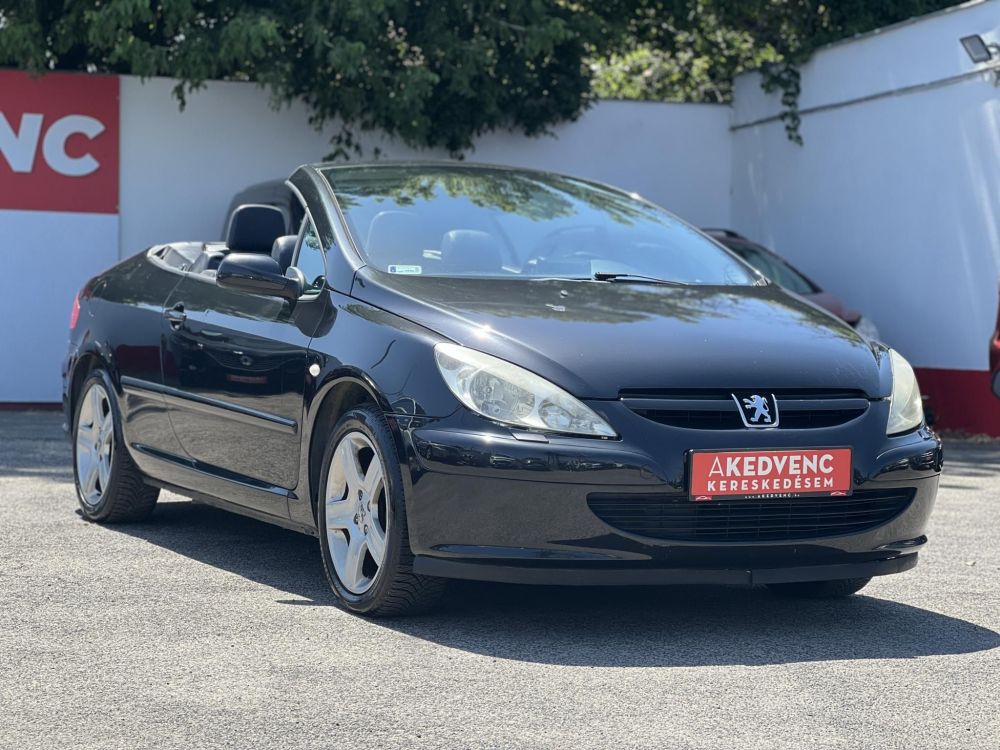 PEUGEOT 307 CC 2.0 Standard vezérlés cserélve. új kuplung szett. klíma. tempomat. bluetooth!