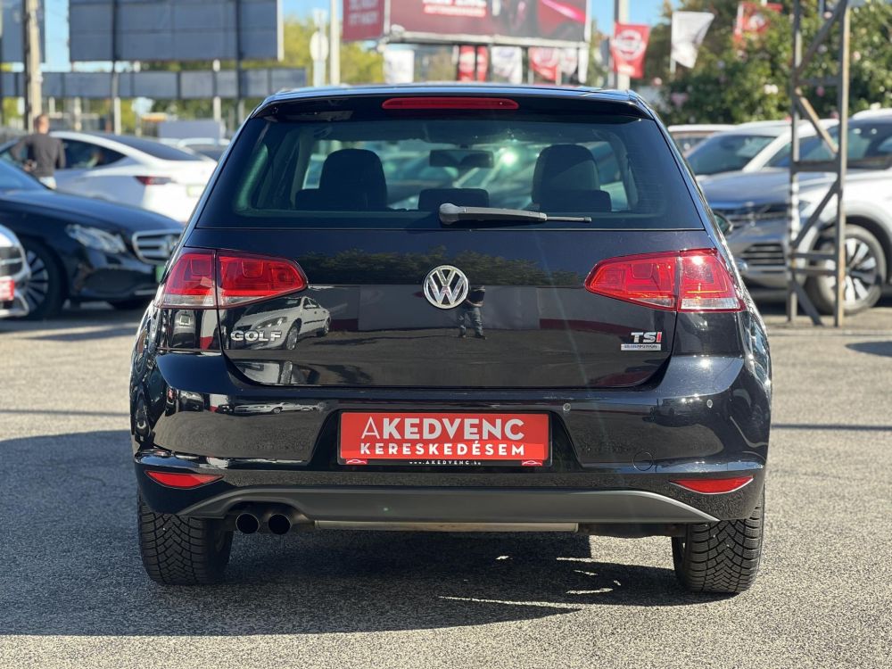 VOLKSWAGEN GOLF VII 1.4 TSi BMT Comfortline Klíma. Tempomat. Bluetooth. Gyári fényezés. Új vezérlés!