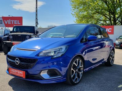 OPEL CORSA E 1.6 T OPC Magyarországi. Gyári OPC. Recaro bőr ülések. Végig vezetett szevízkönyv!
