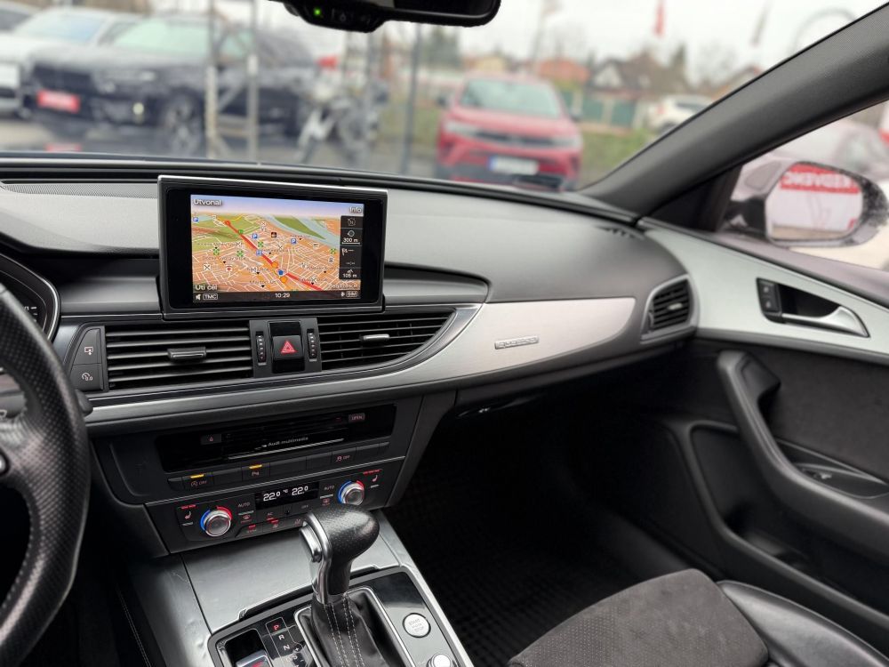 AUDI A6 Avant 3.0 V6 TDI DPF quattro S-tronic S-line Xenon Távtartó Memória Navi Sávtartó Holttér