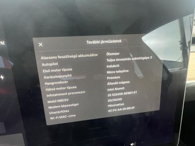 TESLA MODEL 3 Long Range AWD (Automata) 42e km. kifogástalan állapot