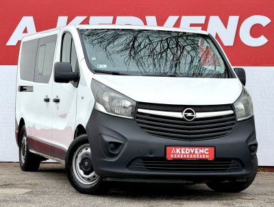 OPEL VIVARO 1.6 CDTI L1H1 2.7t Start-Stop Euro 6 (9 személyes) M.o.-i. 1.tul. Tempomat Klíma Tolatóradar