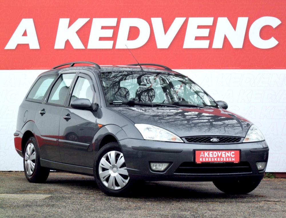 FORD FOCUS 1.6 Ghia Friss vizsga vonóhorog bőr belső!