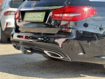 MERCEDES-BENZ C 350 e PLUG-IN HYBRID 7G-TRONIC AMG 93e km. panoráma tető. dokumentált előélet!
