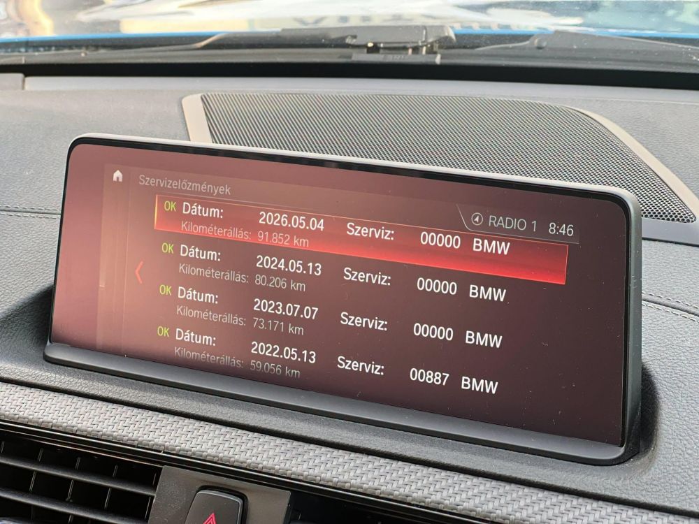 BMW M2 Competition DKG Tuningmentes. magas felszereltség. végig vezetett szervizkönyv. Apple carplay