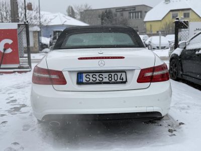 MERCEDES-BENZ E 220 CDI (Automata) Cabrio AMG csomag. 110e km. GYÖNYÖRŰ!