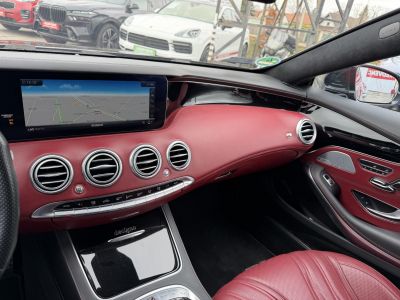 MERCEDES-AMG S 63 4Matic+ 9G-TRONIC 46e km. MAGIC SKY CONTROL. Újszerű állapot. Designo belső!