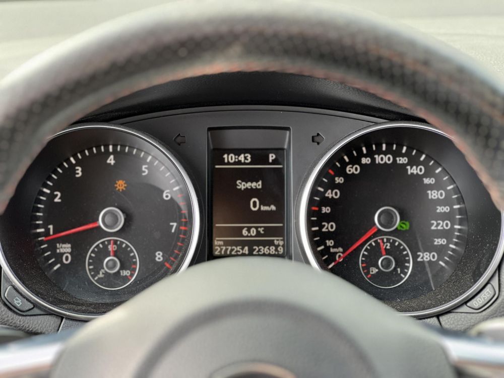 VOLKSWAGEN GOLF VI 2.0 TSI GTI DSG 270LE. Keskin felnik. Popcorn