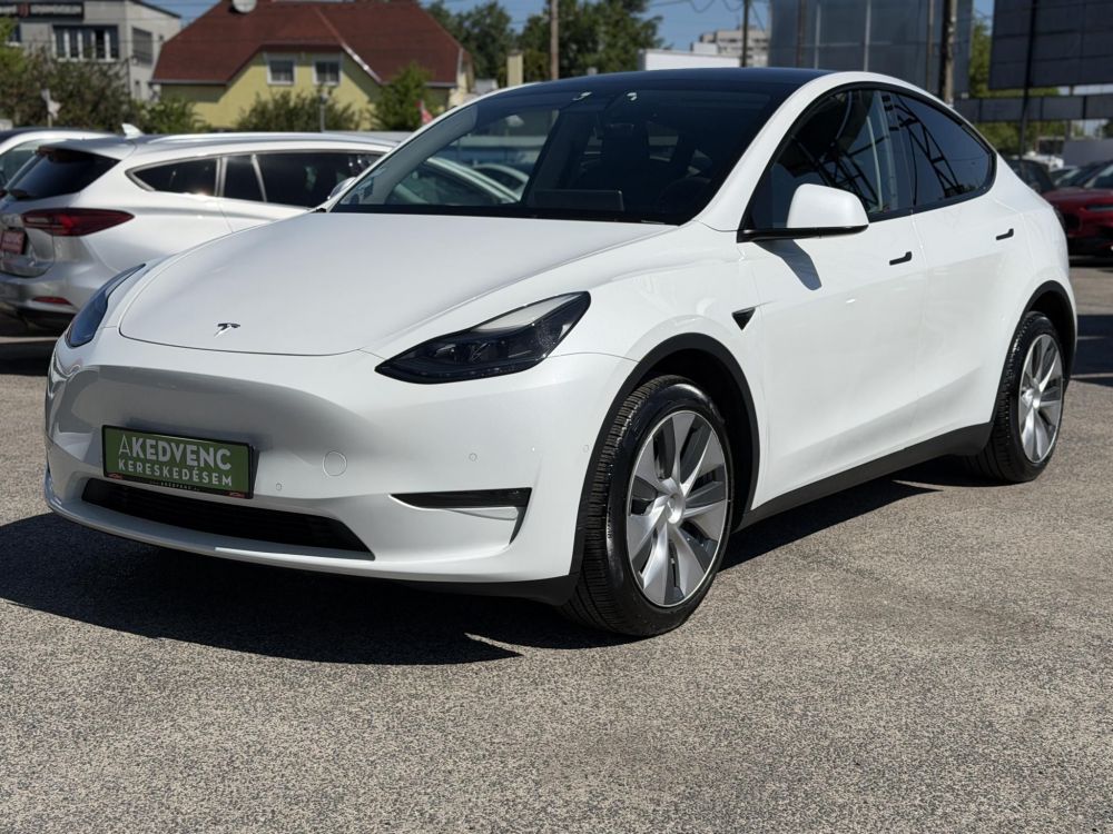 TESLA MODEL Y Long Range AWD (Automata) 159e km. mátrix LED. hőszivattyú. garanciális akkumulátor és hajtás!