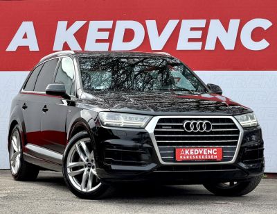 AUDI Q7 3.0 V6 TDI quattro Tiptronic ic [7 személy] S-line M.o.-i. BOSE. virtual cockpit. kamera. keyless. holttér