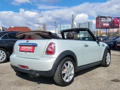 MINI MINI COOPER Cabrio 1.6 Tempomat Ülésfűtés Digitklíma Barna bőr Friss vezérlés!