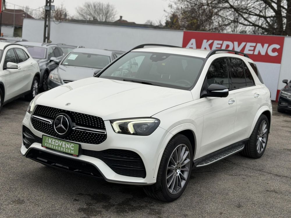 MERCEDES-BENZ GLE 350 de 4Matic 9G-TRONIC Plug-in hybrid AMG csomag. LED Burmester Távtartó Táblafelismerő Holttér Sávtartó Carplay