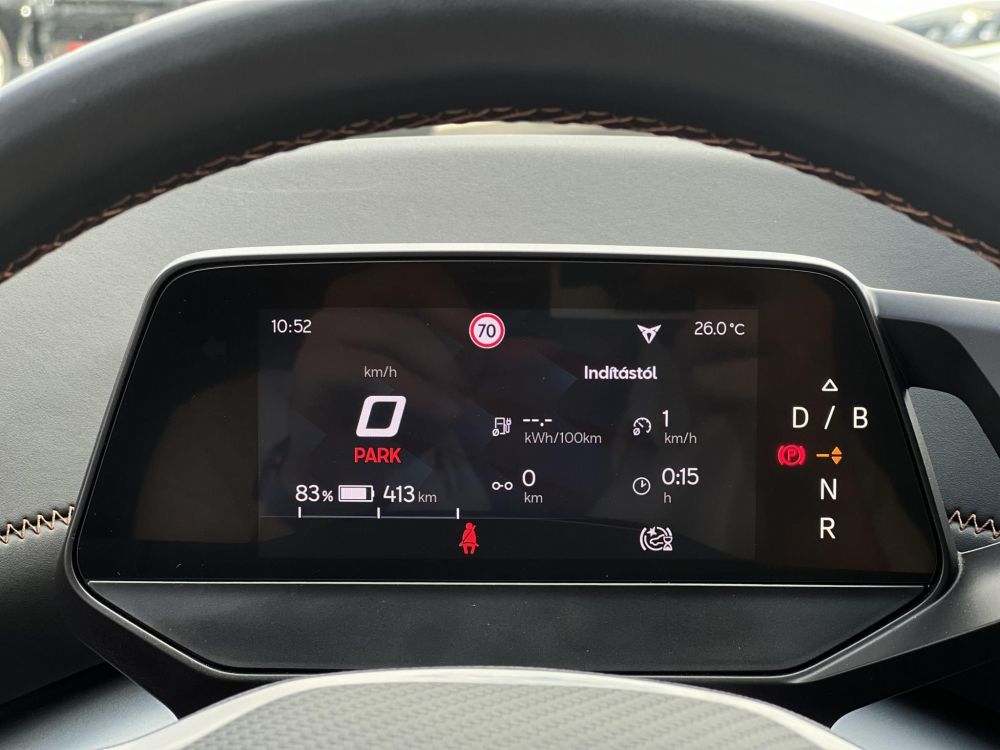 CUPRA BORN eBoost 77 kWh A legjobb konfig. 550km hatótáv. VAPOR GREY!