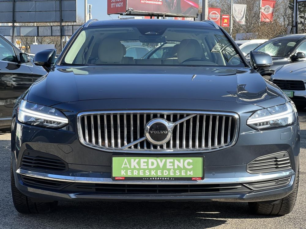 VOLVO V90 2.0 [T6] Recharge Inscription AWD Geartronic 63e km. Vajbőr belső. összkerékhajtás. frissen szervizelt!