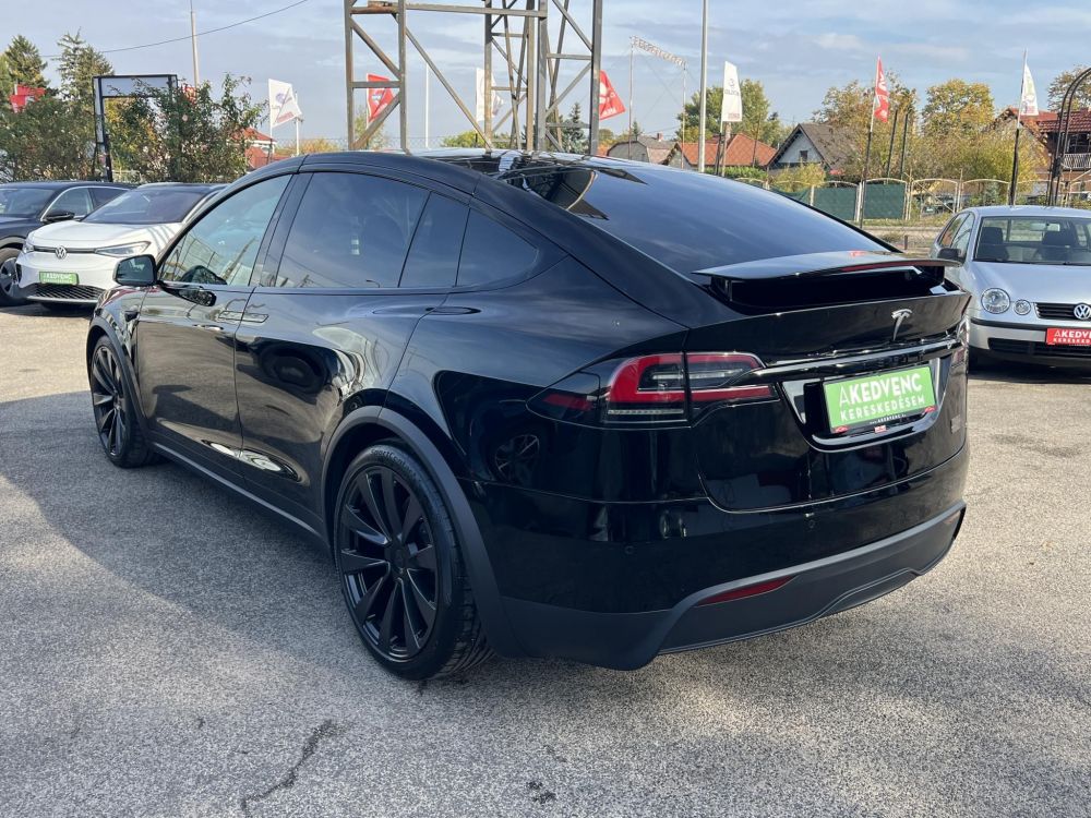 TESLA MODEL X Plaid (Automata) (6 személyes ) 1020 Lóerő. TRIPLE BLACK. a legjobb áron!