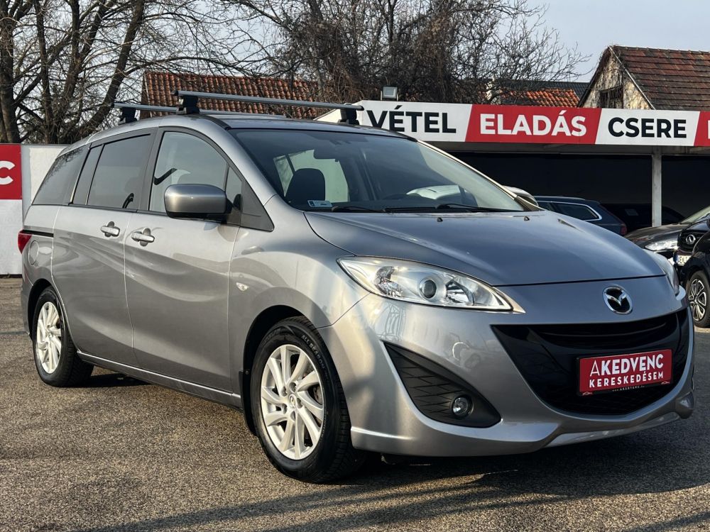 MAZDA 5 1.8 TX 7 személyes FACELIFT. Kétoldali tolóajtó. Új 4 évszakos gumik!