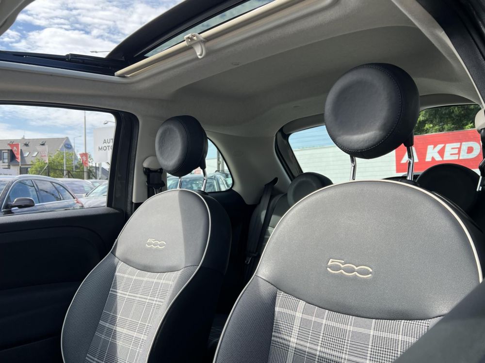 FIAT 500 500C 1.2 8V Lounge Dualogic 51e km. M.o.-i. Automata. Gyári fényezés. Végig vezetett szervizkönyv!