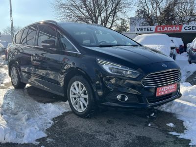 FORD S-MAX 2.0 TDCi Titanium Powershift Tiptronic 5 személyes Tempomat Klíma Vonóhorog F1 váltó!