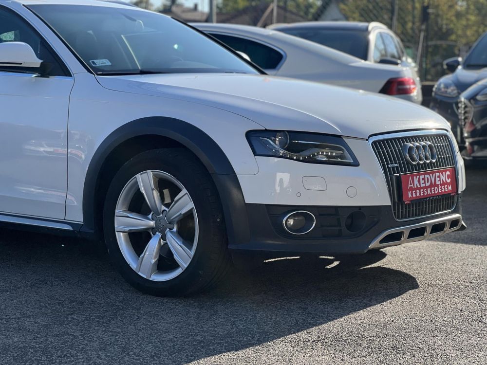 AUDI A4 ALLROAD 3.0 V6 TDI DPF quattro S-tronic Bang & Olufsen. ACC. bi-xenon. barna bőrbelső. téli-nyári kerék szett!