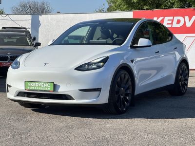 TESLA MODEL Y Performance AWD (Automata) 57e km. EAP. AMD Ryzen. mátrix LED. hőszivattyú. 21-es Überturbine felnikkel