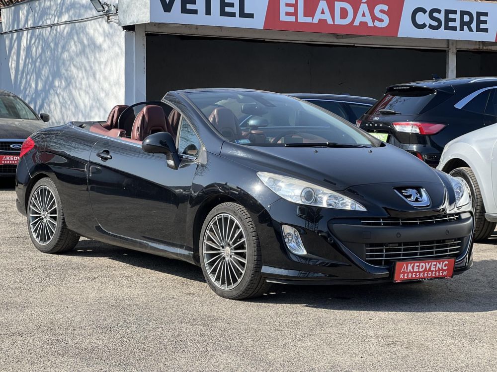 PEUGEOT 308 CC 1.6 THP Premium Pack 91e km. Magyarországi. memóriás ülés. ülésfűtés. barna bőr. vezérlés cserélve!