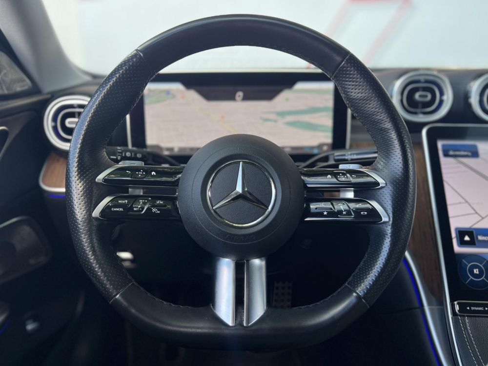 MERCEDES-BENZ C 200 T d 9G-TRONIC Mild hybrid drive AMG csomag! Bőrbelső. kamera. vonóhorog. wireless CARPLAY. stb