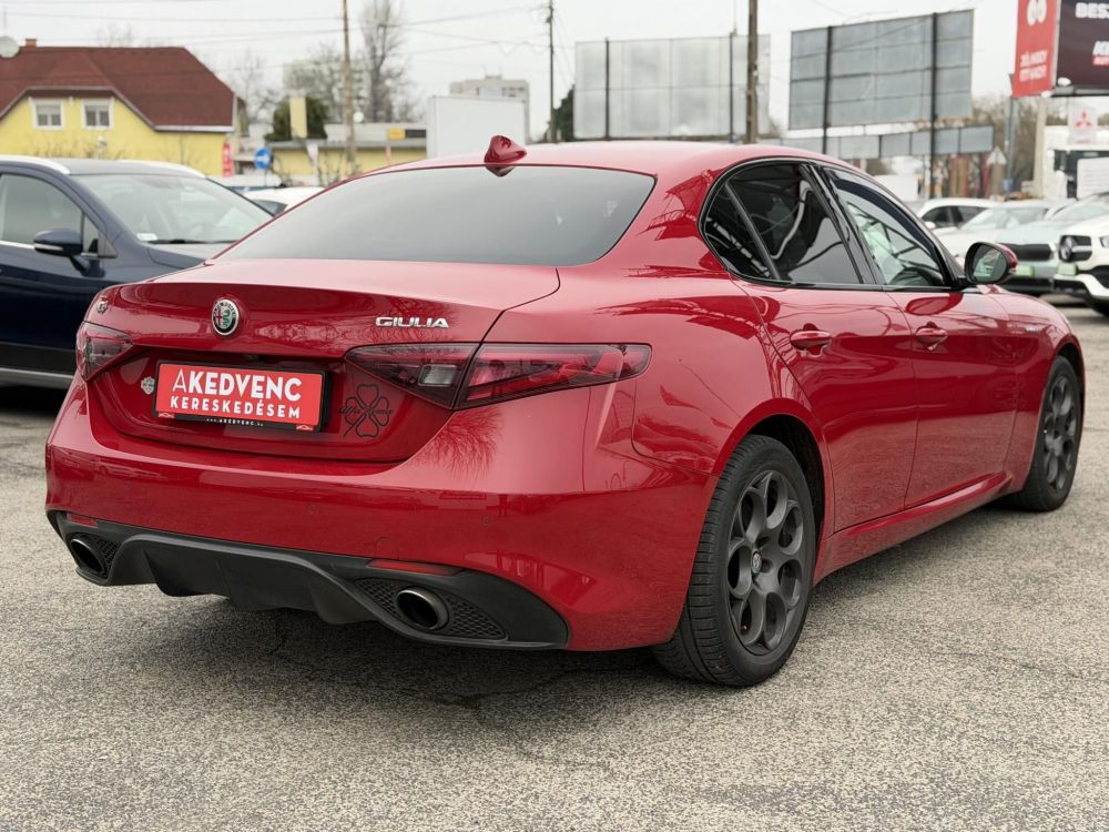 ALFA ROMEO GIULIA 2.0 Veloce Q4 (Automata) 280le. ALFA ROSSO. 116e km!