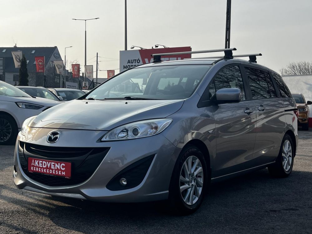 MAZDA 5 1.8 TX 7 személyes FACELIFT. Kétoldali tolóajtó. Új 4 évszakos gumik!