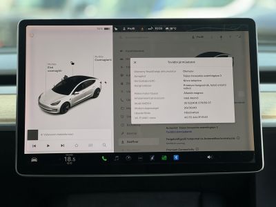 TESLA MODEL 3 Standard Range Plus Aut 62e km. hőszivattyú. garanciális!