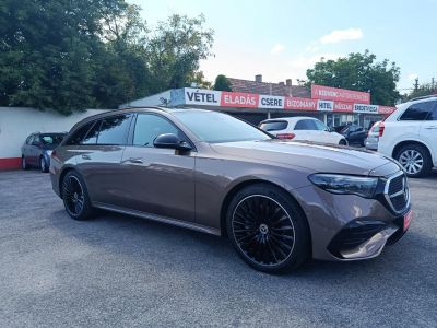 MERCEDES-BENZ E 300 e T 9G-TRONIC Plug-in hybrid 4D Burmester hifi! 3DX2 kijelző! Panoráma tető!Masszázs ülések 4X!