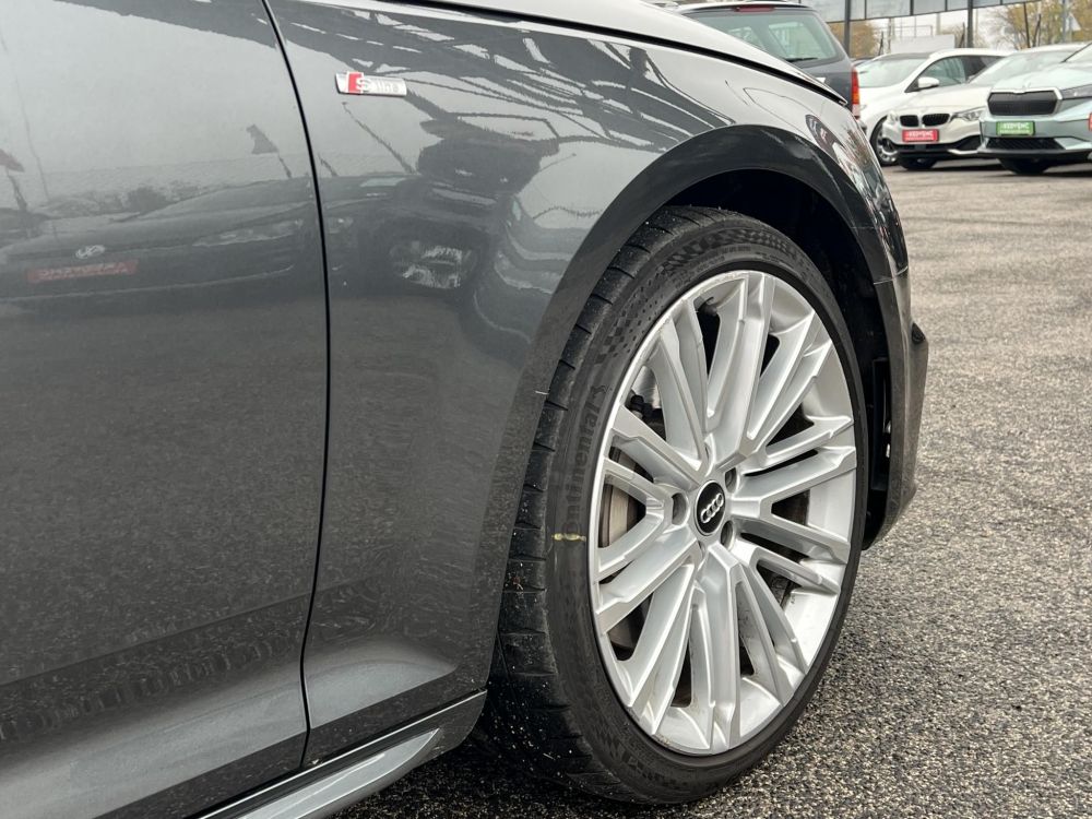 AUDI A4 Avant 3.0 TDI Sport quattro Tiptronic ic S-line LED Virtual Cockpit Távtartó Memória Kamera Vonóhorog Szervizelt!